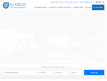 Tablet Screenshot of alargo.com